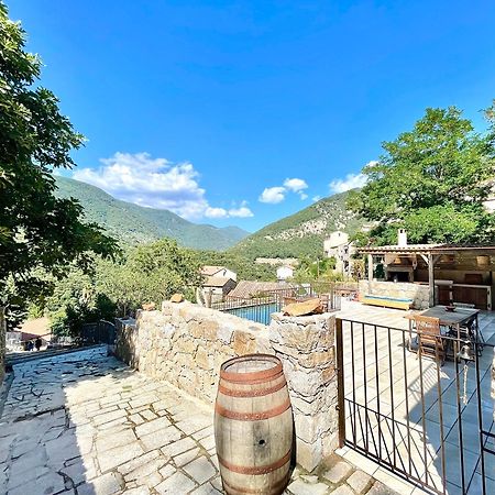Casa Arena Authentique Maison De Village Avec Piscine Au Coeur De L'Alta Rocca - Zoza Buitenkant foto