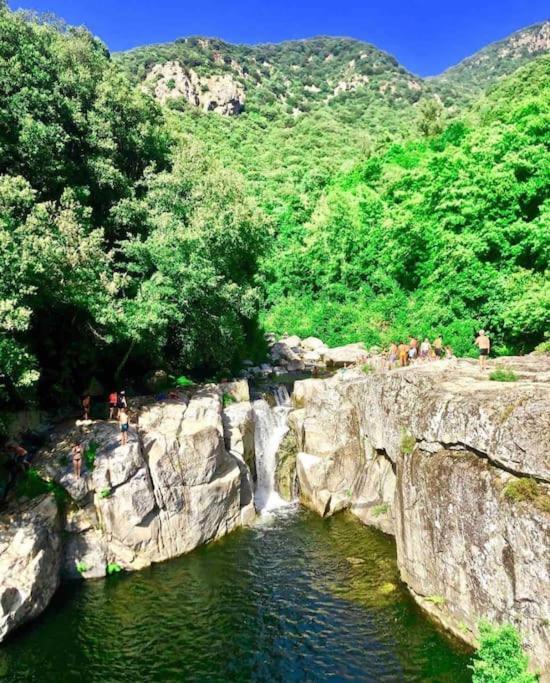 Casa Arena Authentique Maison De Village Avec Piscine Au Coeur De L'Alta Rocca - Zoza Buitenkant foto