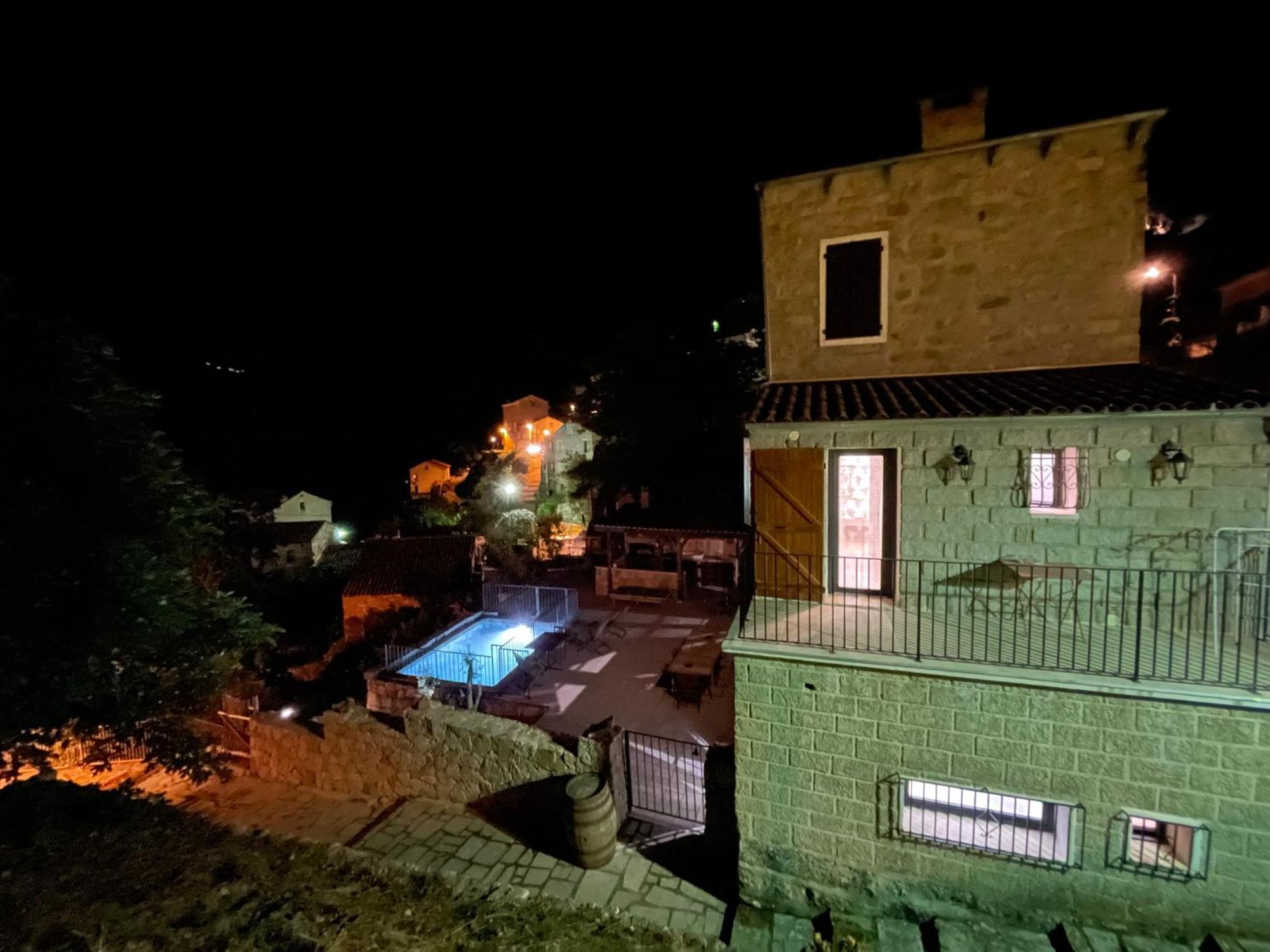 Casa Arena Authentique Maison De Village Avec Piscine Au Coeur De L'Alta Rocca - Zoza Buitenkant foto