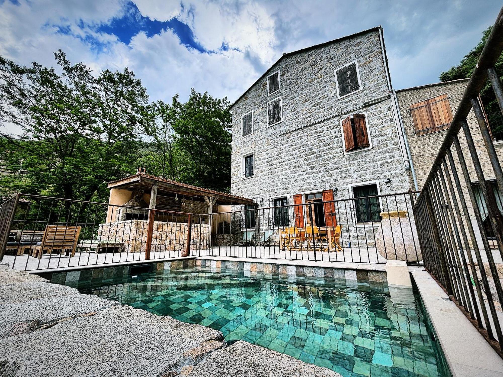 Casa Arena Authentique Maison De Village Avec Piscine Au Coeur De L'Alta Rocca - Zoza Buitenkant foto