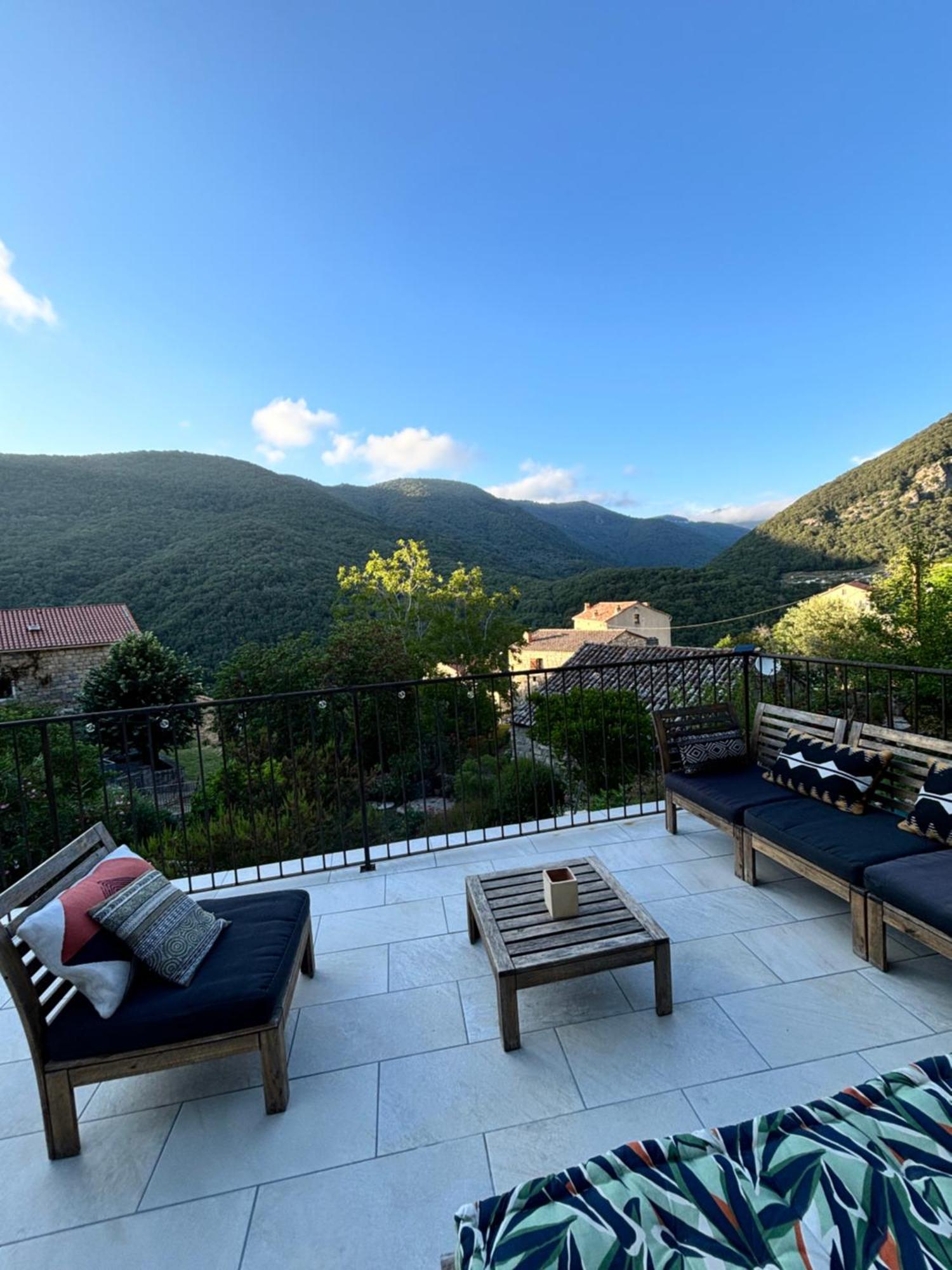 Casa Arena Authentique Maison De Village Avec Piscine Au Coeur De L'Alta Rocca - Zoza Buitenkant foto
