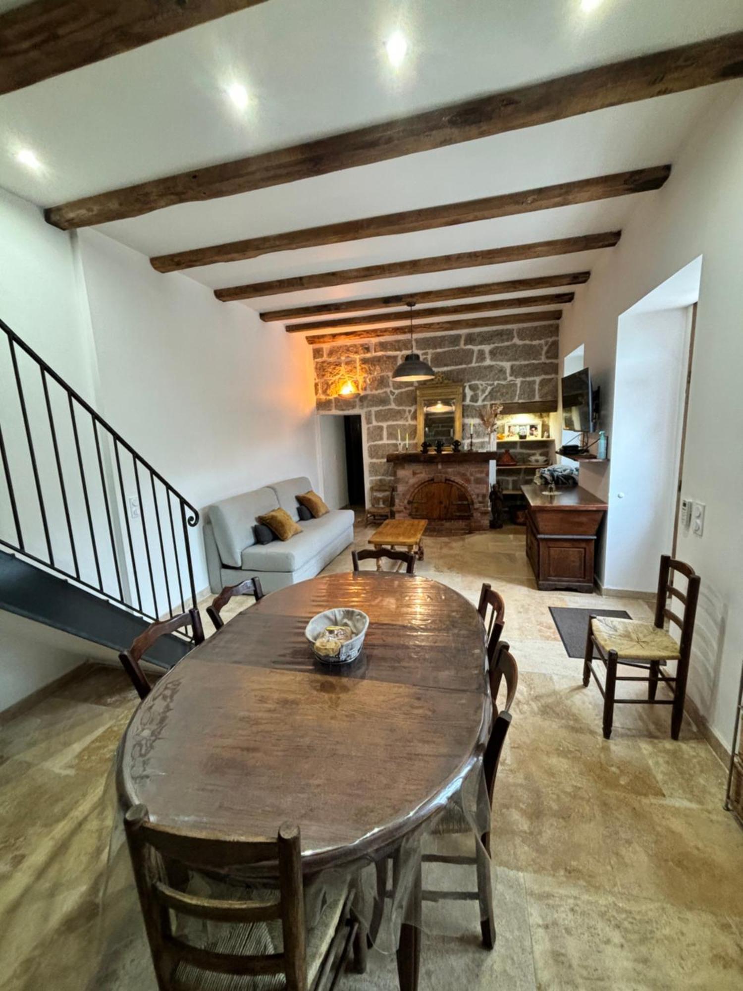 Casa Arena Authentique Maison De Village Avec Piscine Au Coeur De L'Alta Rocca - Zoza Buitenkant foto